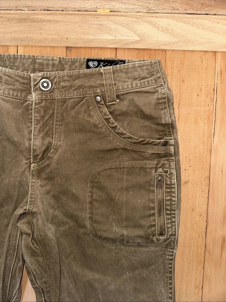 Pantalones Kuhl para mujer vintage pátina tinte regular 6 30x32 usados Foto 2 de 4