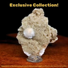 Natural Thomsonite Healing Crystal 8g | 4x3 cm | Rare Zeolite Stone for Groundin