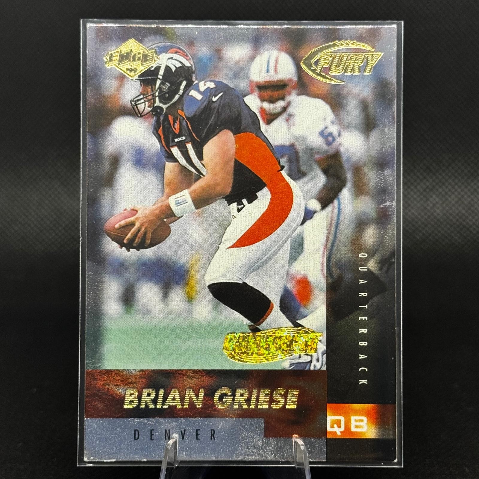 1999 Collector's Edge Fury #59 Brian Griese Gold Ingot