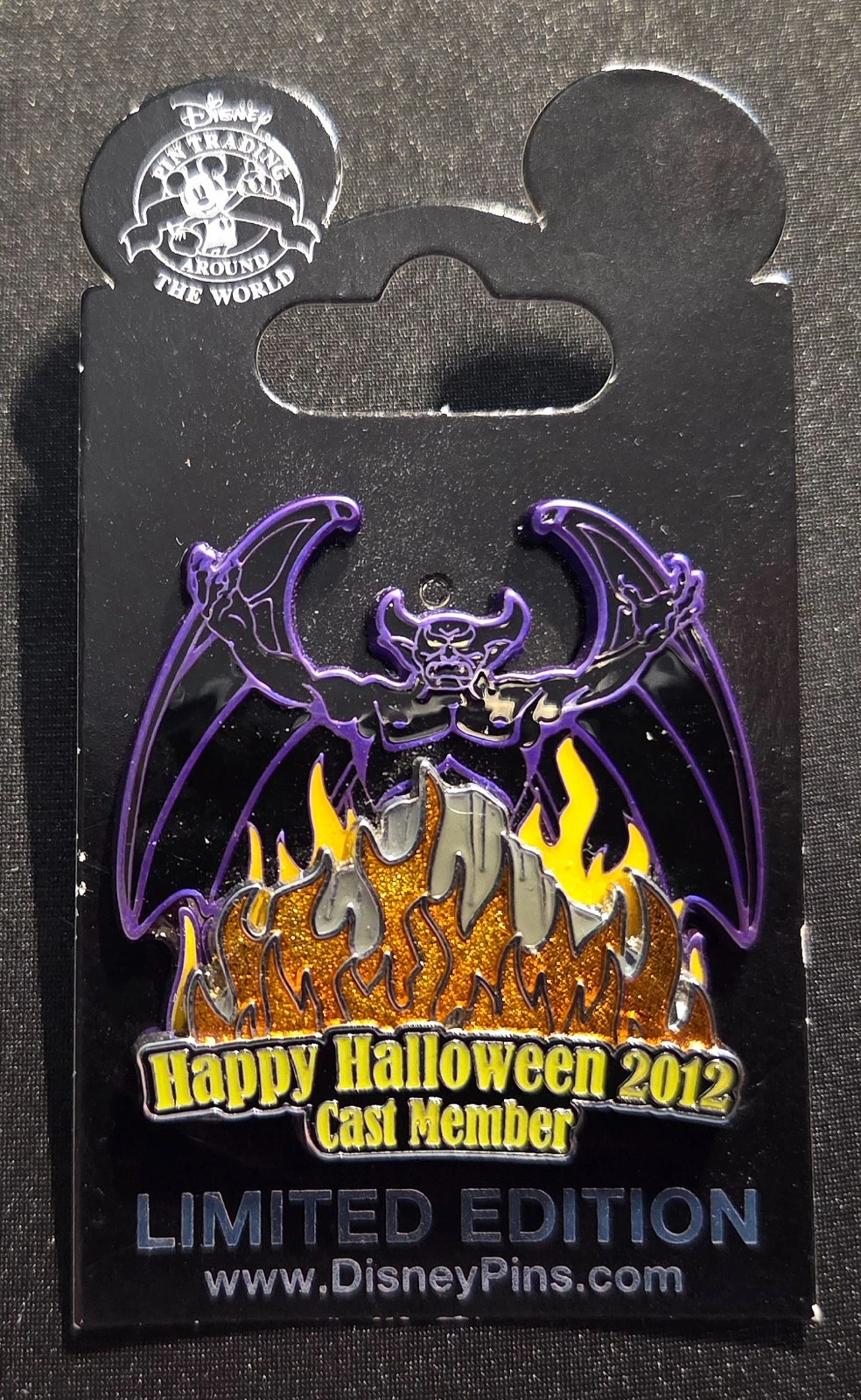 DISNEY Cast Member Pin Chernabog Happy Halloween 2012 LE 1500