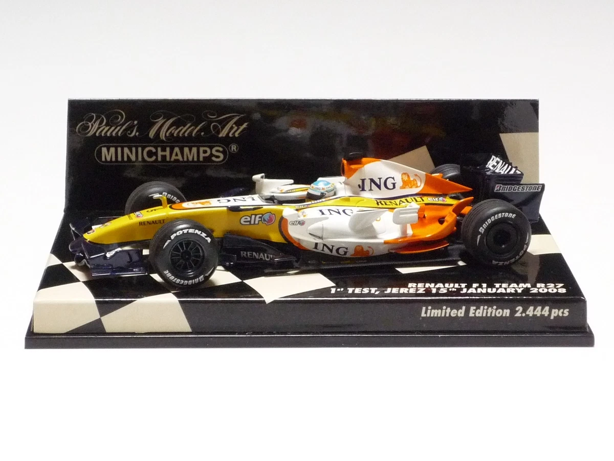 MINICHAMPS Renault Fernando Alonso Diecast Formula 1 Cars for sale