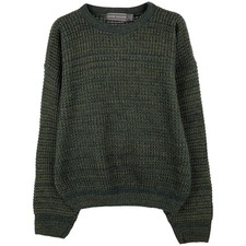 Vintage DAVID TAYLOR acrylic knit sweater made in the USA size L men's 