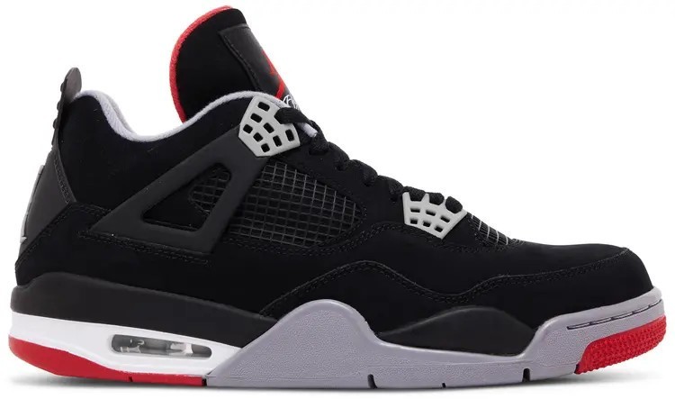 Size 10.5 - Jordan 4 Retro bred release 2012 for sale online | eBay