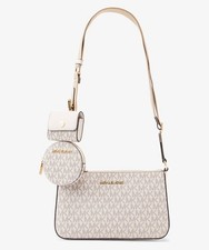 MICHAEL KORS Shoulder Bag FREE Beige and Other Ladies From Japan
