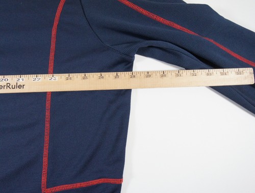 Pepperdine University Sweater Men 2XL XXL Blue Columbia Golf 1/4 Zip Lightweight - Picture 10 of 12