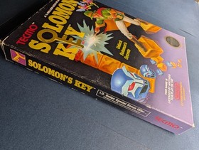 NES Solomon's Key: Nintendo Complete In Box CIB - TESTED