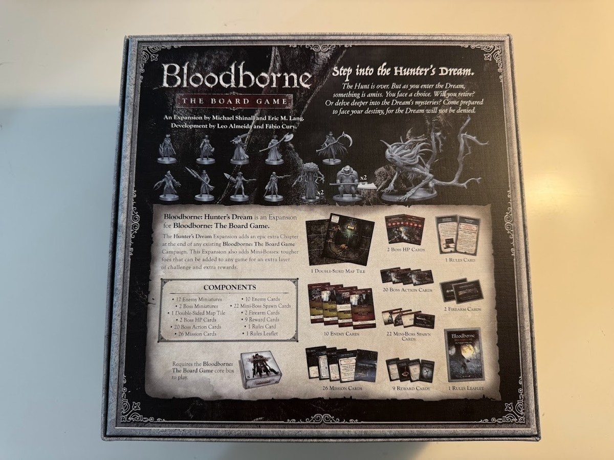 Bloodborne The Board Game - Pledge Full Moon ALL IN Kickstarter - Complet Et Neuf