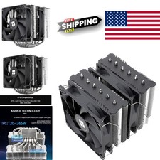 Peerless Assassin 120 SE CPU Cooler with 6 Heat Pipes and Dual 120mm Fans