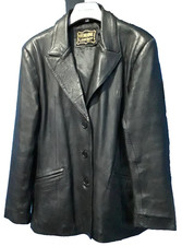 genuine leather jacket women xxl