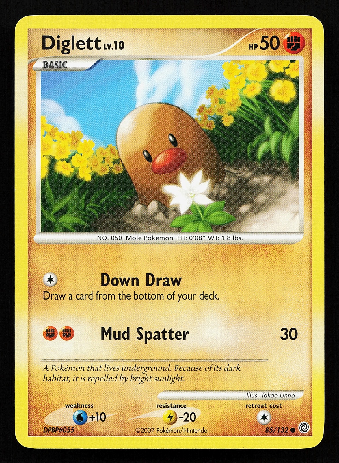 Diglett 85/132 Common Secret Wonders PokƩmon Card