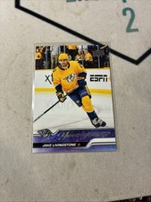 2023-24 Upper Deck Young Guns Jake Livingstone Rookie Nashville Predators #245