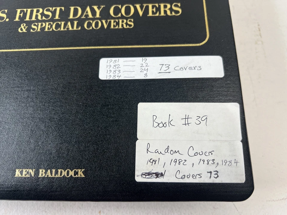 US Commemorative Society  73  First Day Covers 1981 To 1984 - In 1 Album - Image 4 of 4