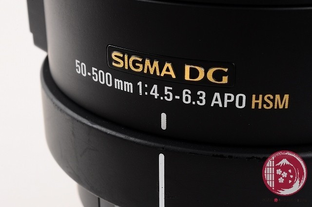 Sigma DG 50-500mm f/4.5-6.3 APO HSM DG RF OS Lens For Canon for