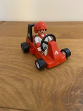 Vintage Playmobil set 3575 - Race kart - complete