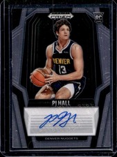 2024-25 Panini Prizm Black PJ Hall RC Auto #RS-PJH Nuggets Rookie