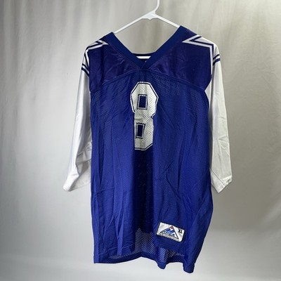 VINTAGE Troy Aikman Dallas Cowboys Apex One Shirt XL Adult Blue