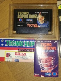 FC Famicom Tecmo Super Bowl game TECMO OWL