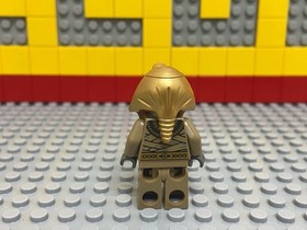 LEGO Pharaoh Quest Minifig Amsetra Ra Pharaoh Mummy 7327 Egypt