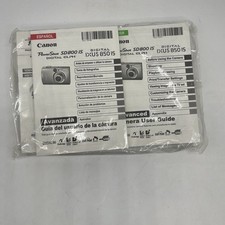 Canon PowerShot SD800 IS Elph User Guide Digital Camera 1XUS 850 Manual 