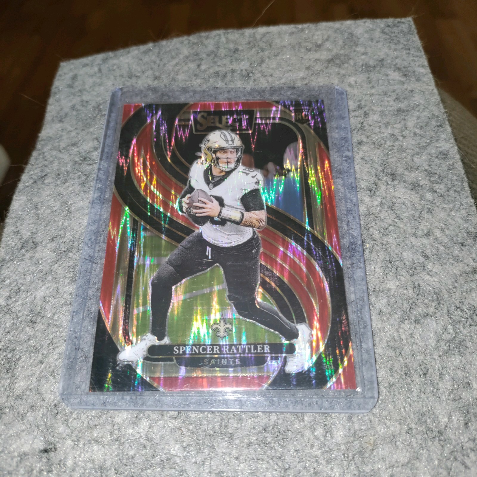 💥 Spencer Rattler 2024 Panini Select #130 Premier Level Red Shock 214/249 (RC)