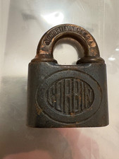 Vintage Corbin Padlock Made in USA No Key Display Collectible