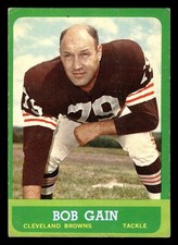 1963 Topps Bob Gain #23 - Cleveland Browns - VG (SP / Short Print)