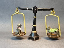 Vienna Bronze, Two Pugs Sitting on a Scale, Fritz Bermann