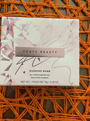 NIB Full Size FENTY BEAUTY DIAMOND BOMB All-over VEIL ''PINK ICE 04''