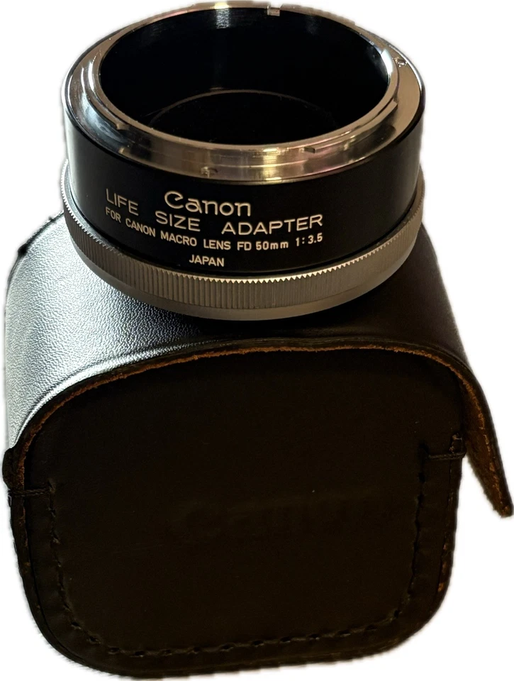 Canon Life Size Adapter for Canon Macro Lens 50mm 1:3.5 Japan - In Case - Image 4 of 4