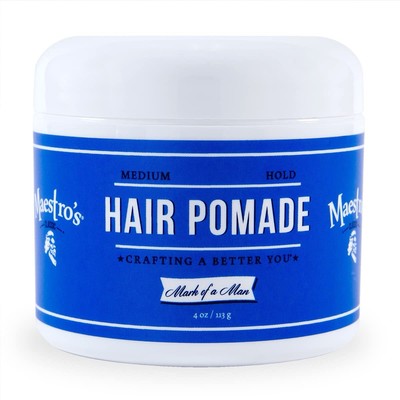 Maestro's Classic Hair Pomade- Mark of a Man blend, 4 Ounce
