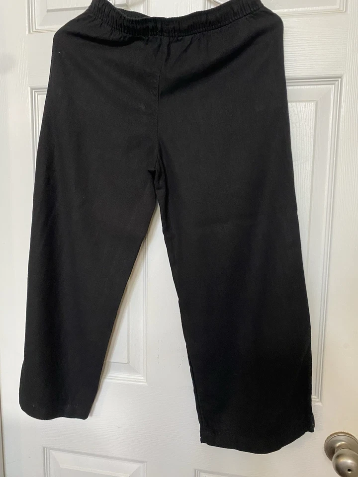 Черные большие капри для девочек размер 10-12 Old Navy - Изображение 3 из 3