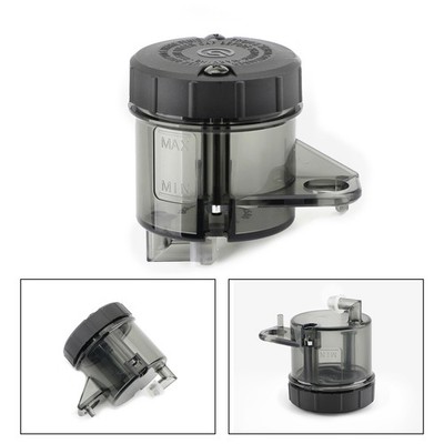 1x Moto Black Front Brake Clutch Master Cylinder Fluid Reservoir Oil Tank Cup U9
