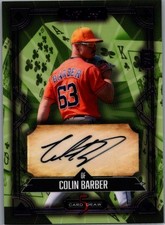 2024 Wild Card 5 Card Draw Auto Parallel #2/3 Colin Barber 5CDCL-CB Autograph