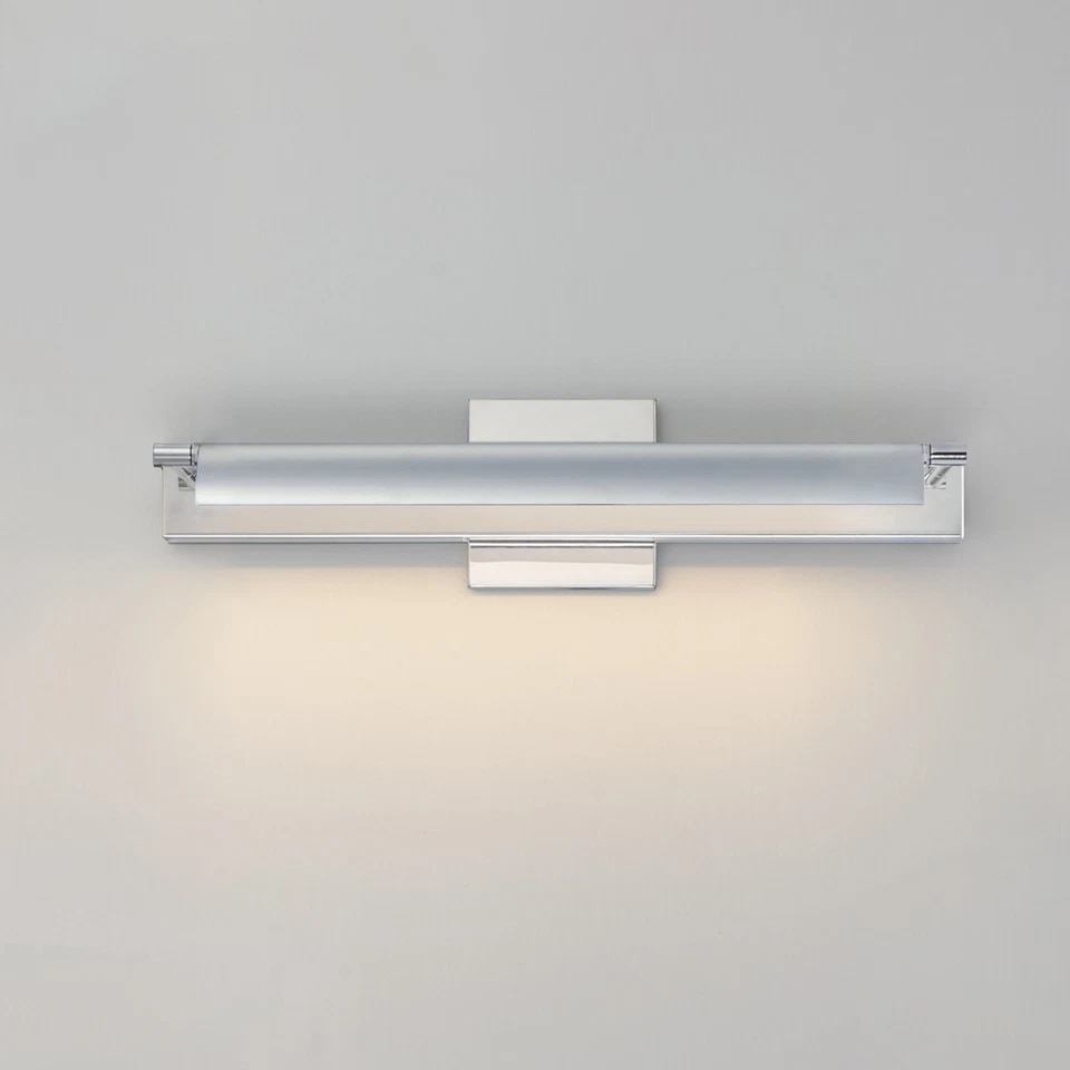 Aplique de pared LED ET2 E21392 contable de 5" de alto - 3000K - cromado Foto 3 de 4