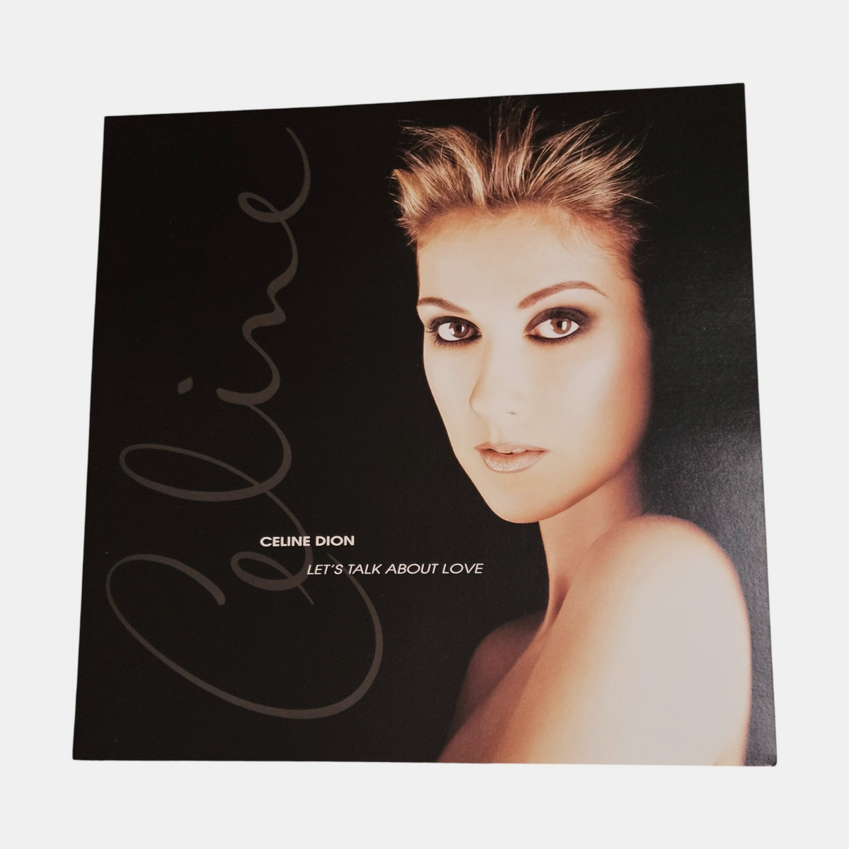 Celine Dion Let's Talk About Love 12x12 Double Sided Flat Promo
