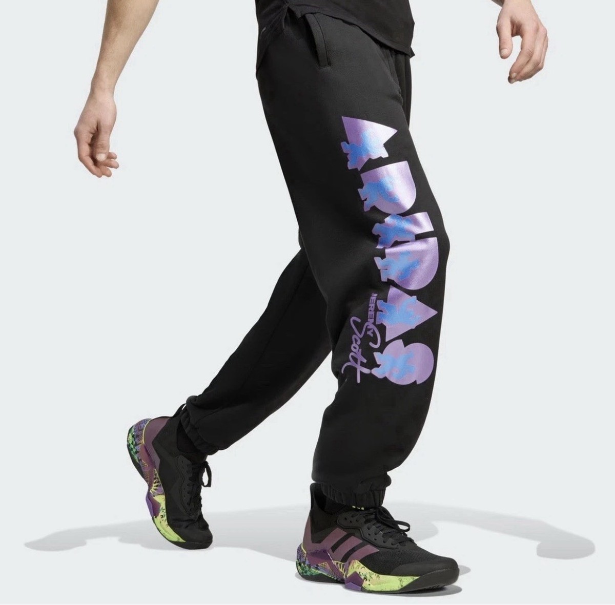 ADIDAS X JEREMY SCOTT SWEATPANTS MENS SIZE S 100% COTTON JL7626