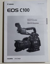 FRANCAIS & ESPANOL Manuale D'istruzioni per Canon EOS C100
