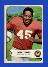 1954 Bowman Set-Break #102 Emlen Tunnell VG-VGEX *GMCARDS*