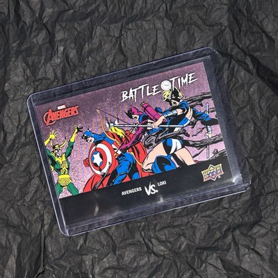 2023 UPPER DECK - AVENGERS - BATTLE TIME - AVENGERS VS LOKI 
