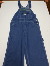 Liberty Overalls Bib 34x30 Denim Carpenter Farm Worker Bibbed Jeans