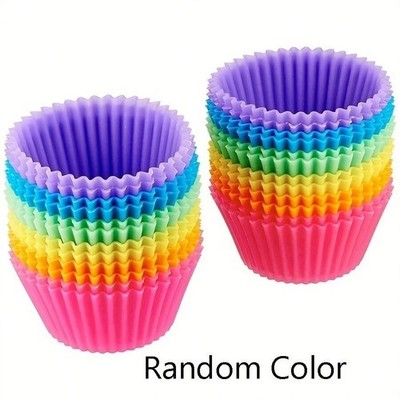 Langlebige Silikon Muffinformen Wiederverwendbar Antihaft Cupcake Formen Zum Backen