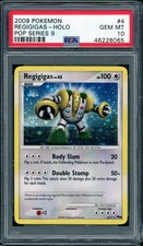 2009 Pokemon Regigigas Holo POP Series 9 PSA 10 POP 3 💫 SWIRL