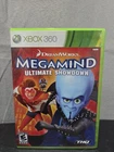 Megamind: Ultimate Showdown (Microsoft Xbox 360, 2010) CIB Complete In Box Works
