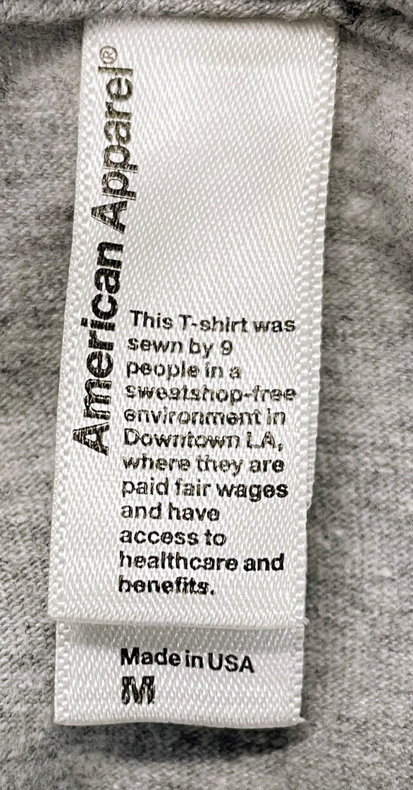 American Apparel New York City NYC TShirt Skyline Buildings Size M eBay