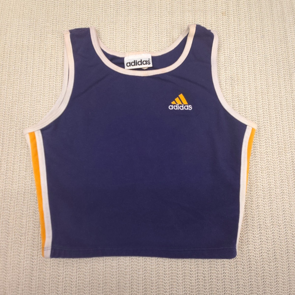 ② adidas 90s VINTAGE tank top Vintage Adidas USA Olympics Tank Top Jersey Size Med Rare