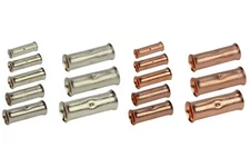 TEMCo Butt Splice Connector Bare Copper or Tin-Plated Uninsulated 6 to 4/0 AWG