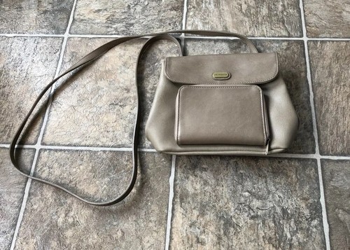 Liz claiborne Beige Bronceado Marrón Bandolera Asa Bolso Bolso Cartera |  eBay