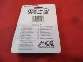 Nintendo Collector Pins Series "A" Super Mario Bros. Mario No. 11 NES Era NEW!
