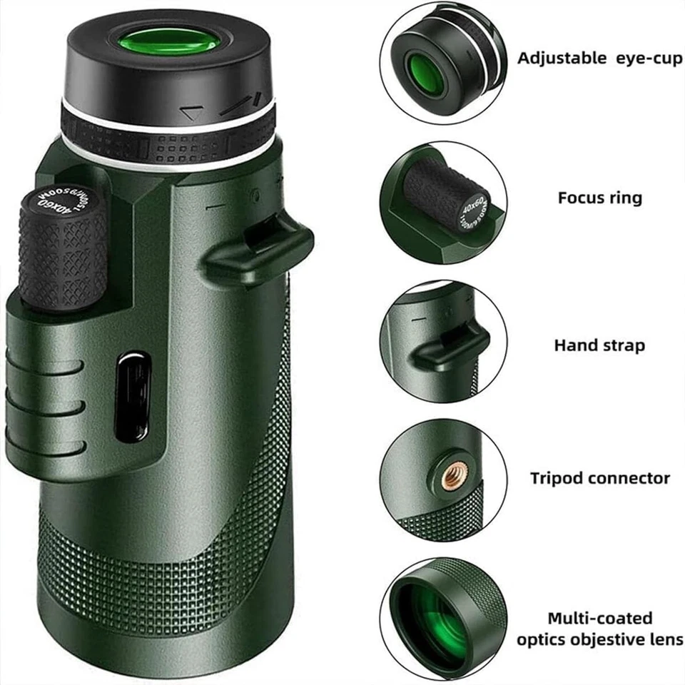Stscope360 Monocular, STS Scope 360 Military-Grade Magnification telescope - Image 3 of 4