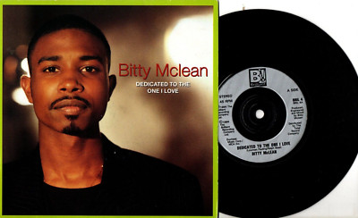 Bitty Mclean:Dedicated to the one I love/It keeps rainin':UK Brilliant:1994